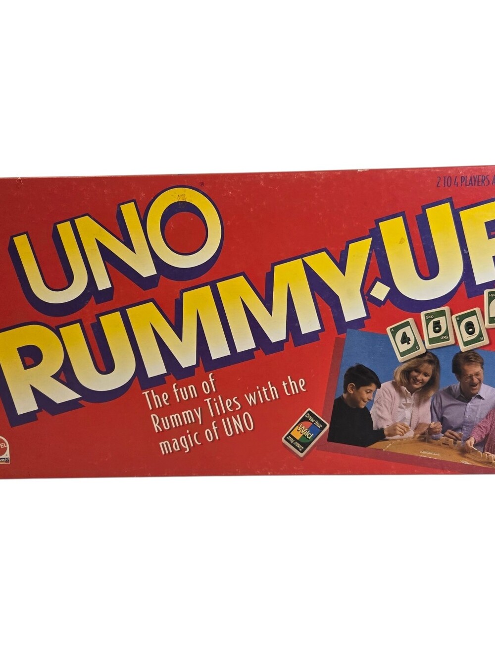 UNO Rummy Up Vintage 1993 Mattel **100% COMPLETE**